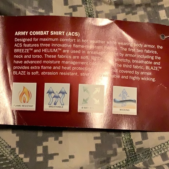 Massif Army Combat Shirt XS - Picture 5 of 13